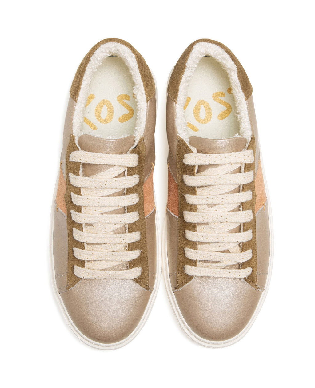 Basket Swanky F Fb - Beige/Taupe/Peche