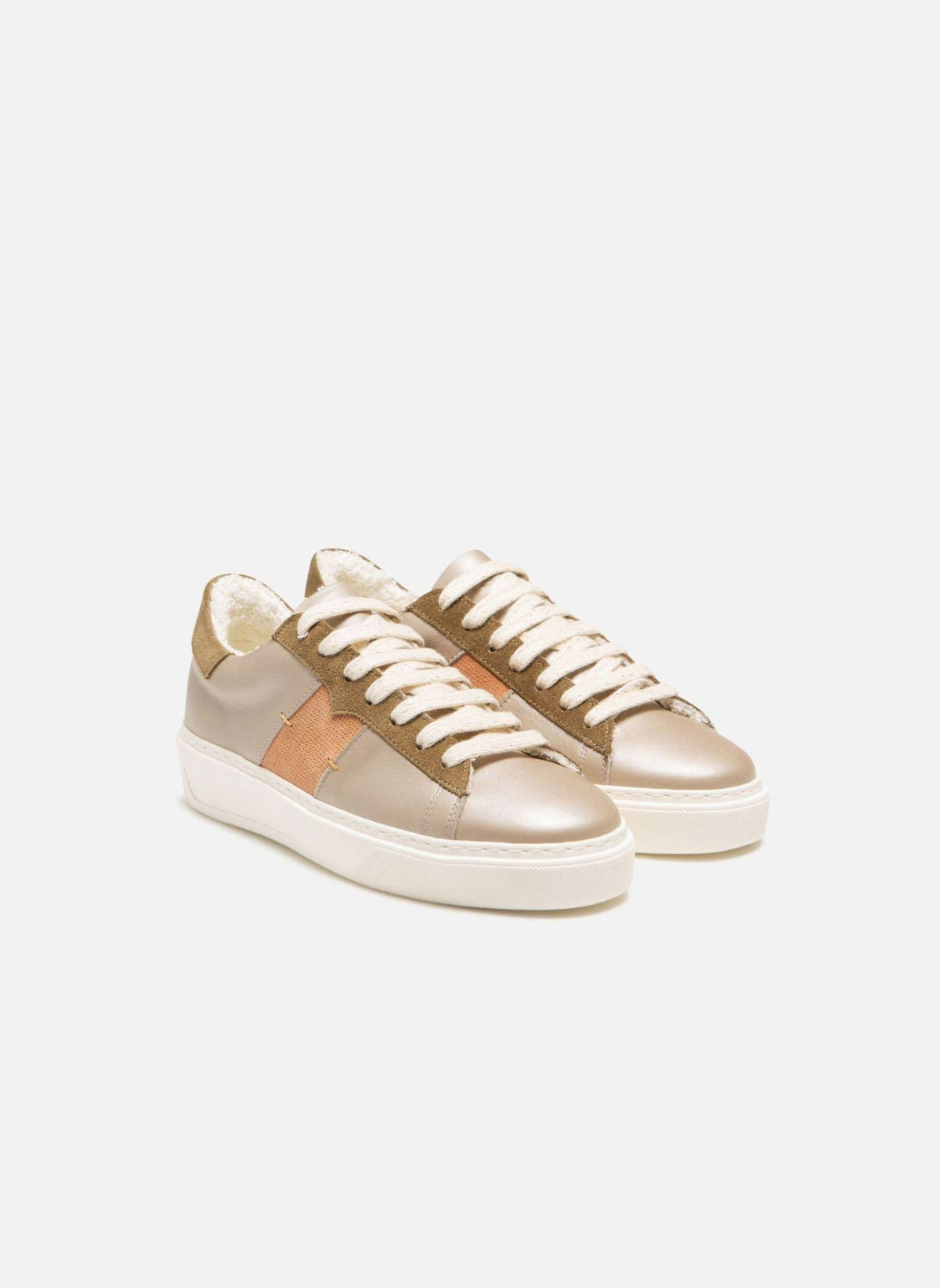 Basket Swanky F Fb - Beige/Taupe/Peche
