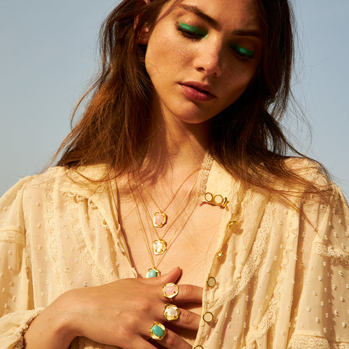 Bague Swann Amazonite