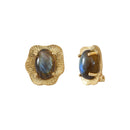 Boucles D'Oreilles Clip Swann Labradorite