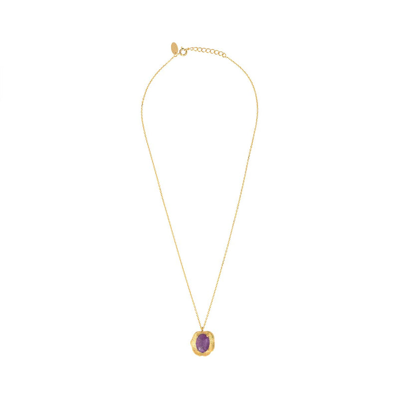Collier Swann Amethyste