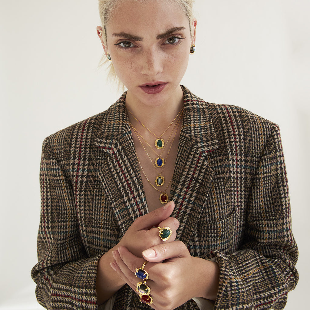 Collar Swann Amatista