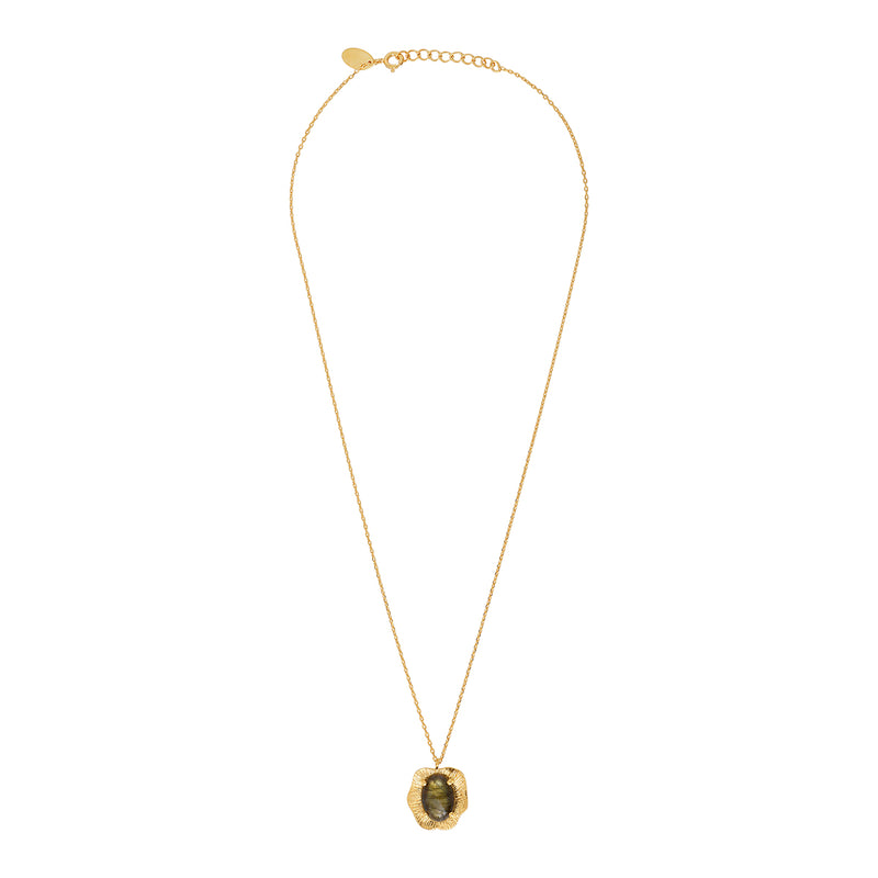 Collier Swann Labradorite