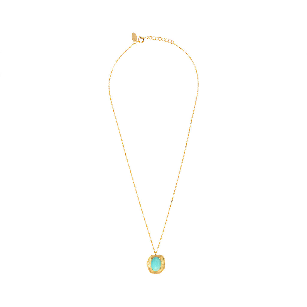 Collar Swann Amazonita
