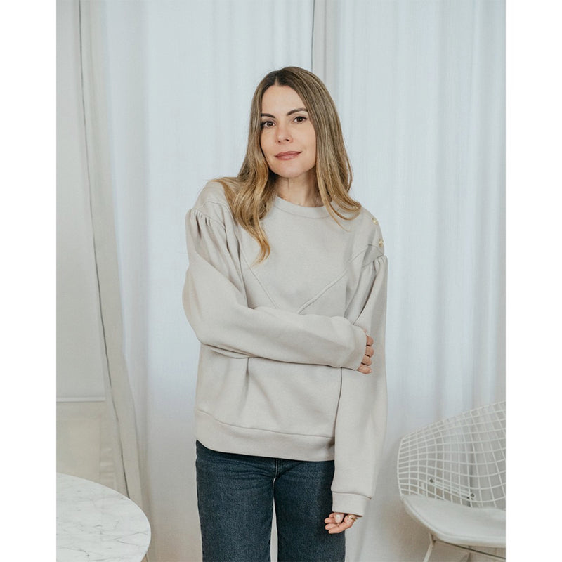 Sweat-Shirt Olsen Neutral