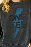 SWEAT AVA CARBONE GLITTER