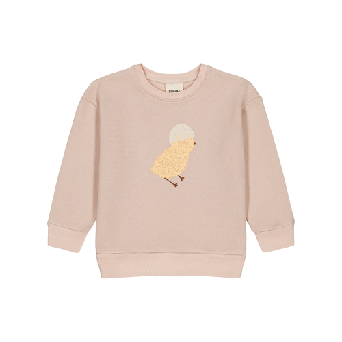 Sweat-Shirt Bart Rose Poussin