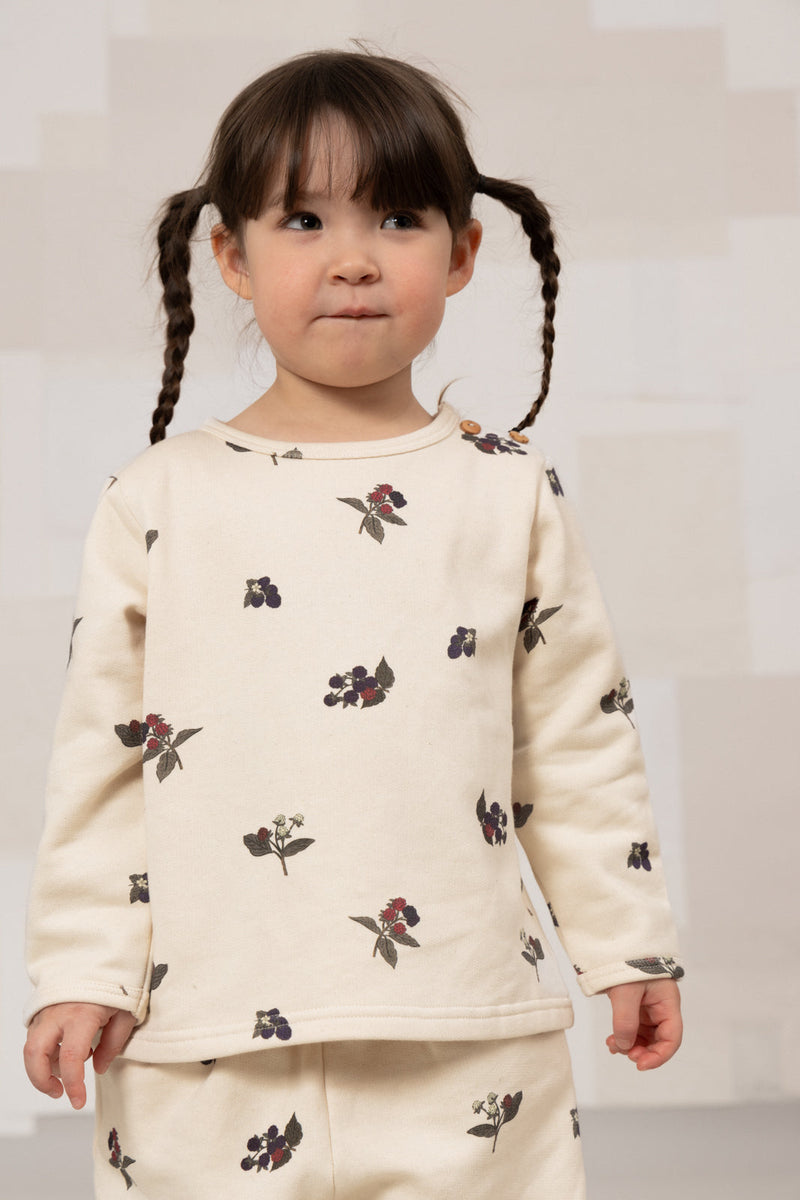 Sudadera Noé Crudo Moras