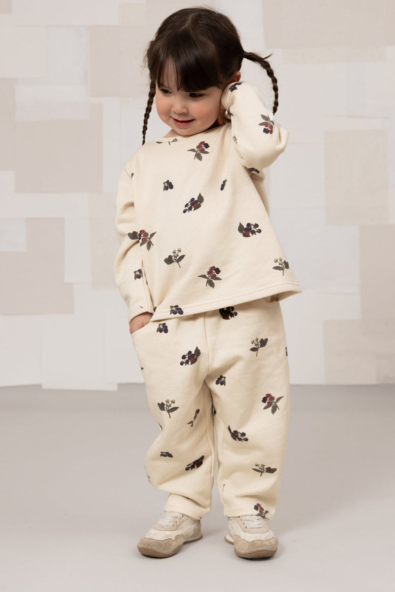 Sudadera Noé Crudo Moras