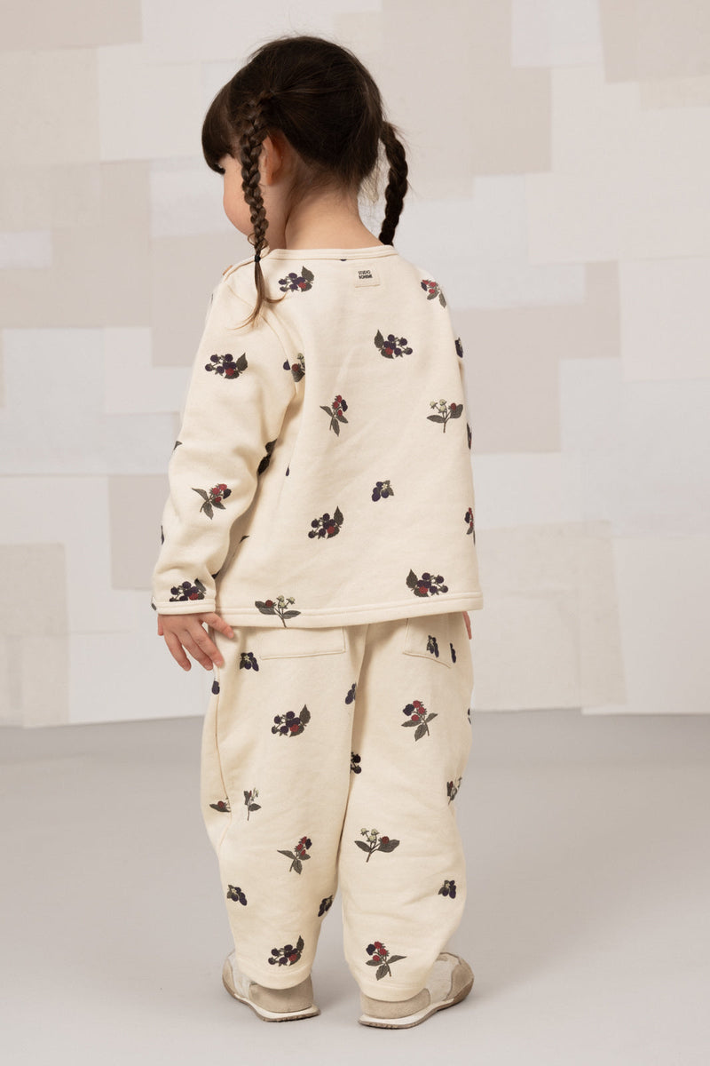 Sudadera Noé Crudo Moras