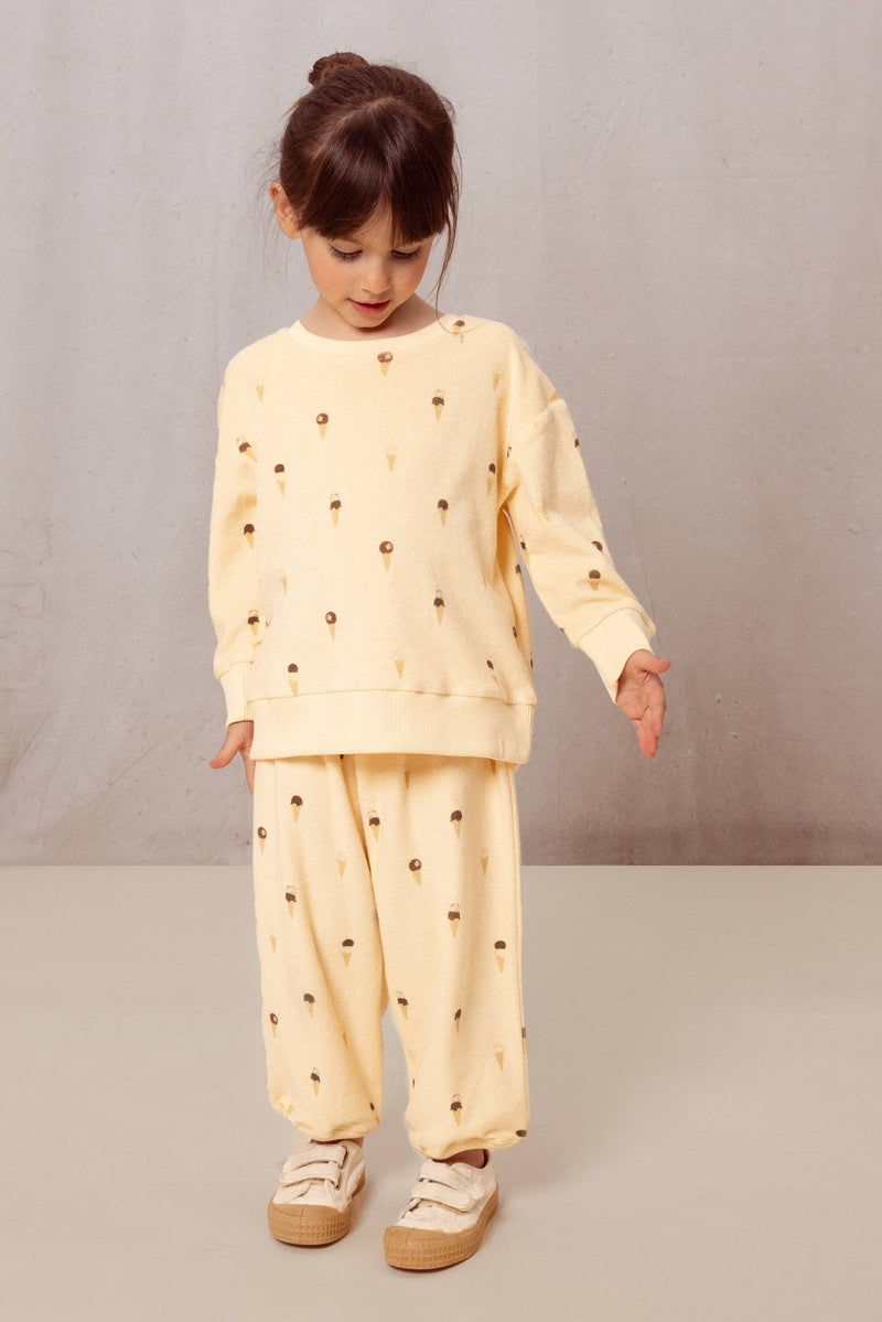 Bart Terry Vanilla Ice Cream Sweatshirt