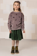 Sweat-Shirt Bart Velvet Mauve Mûres