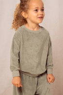 Sudadera Bart Terry Verdigris