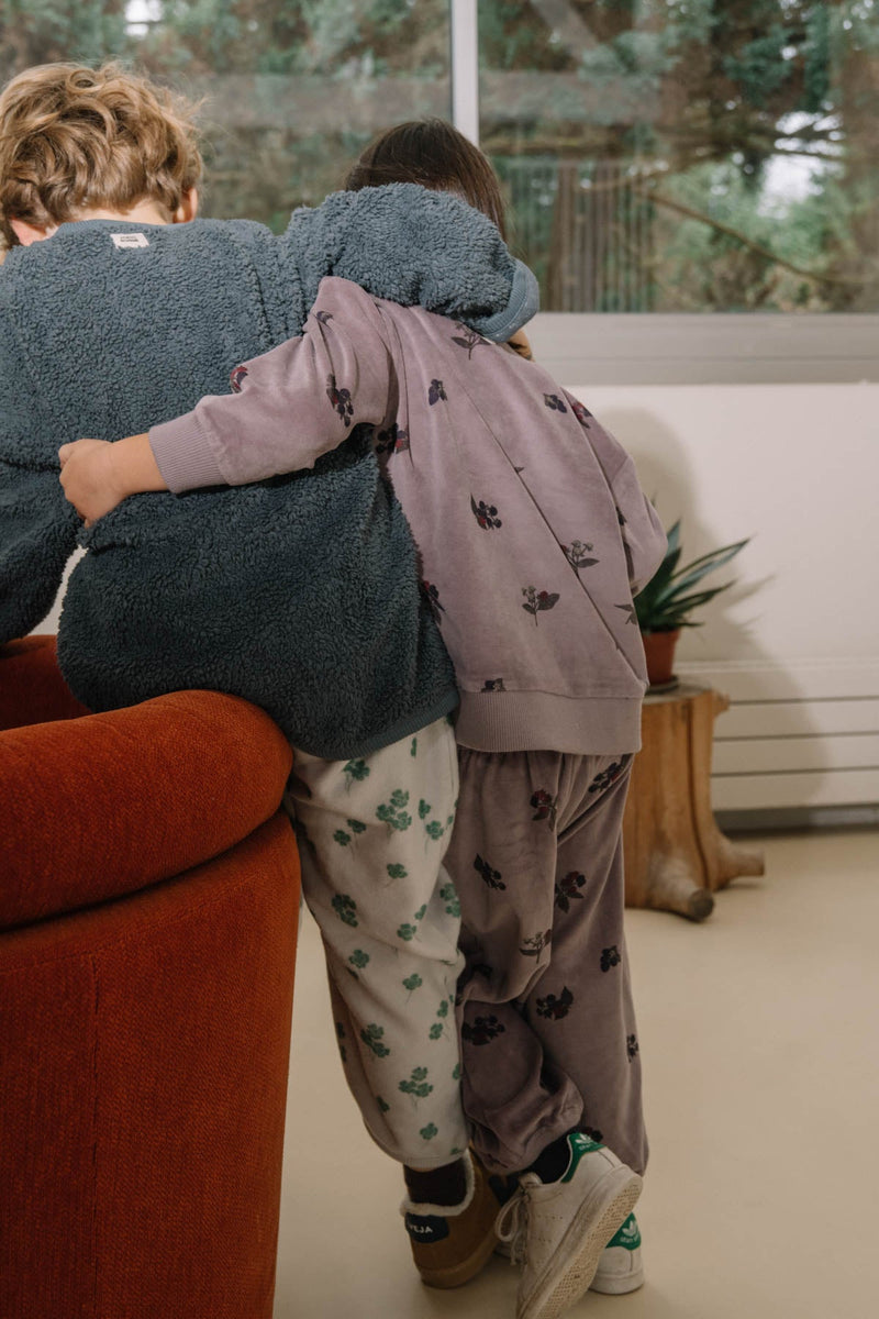 Sweat-Shirt Bart Velvet Mauve Mûres