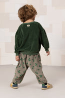 Pantalon Porgy Velvet Gris Trèfles