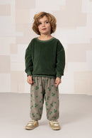 Pantalon Porgy Velvet Gris Trèfles