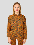 Jersey Drew ocre, jersey de leopardo