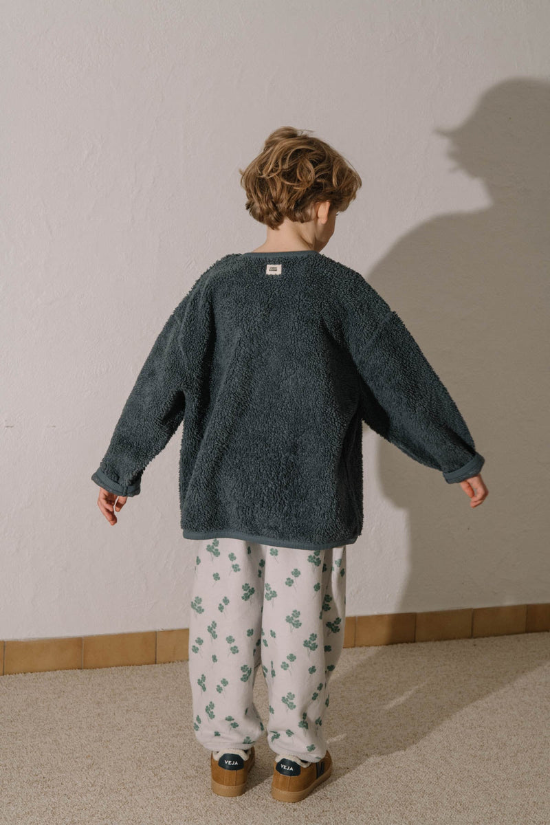 Sweat-Shirt Ours Minio Bleu Gris