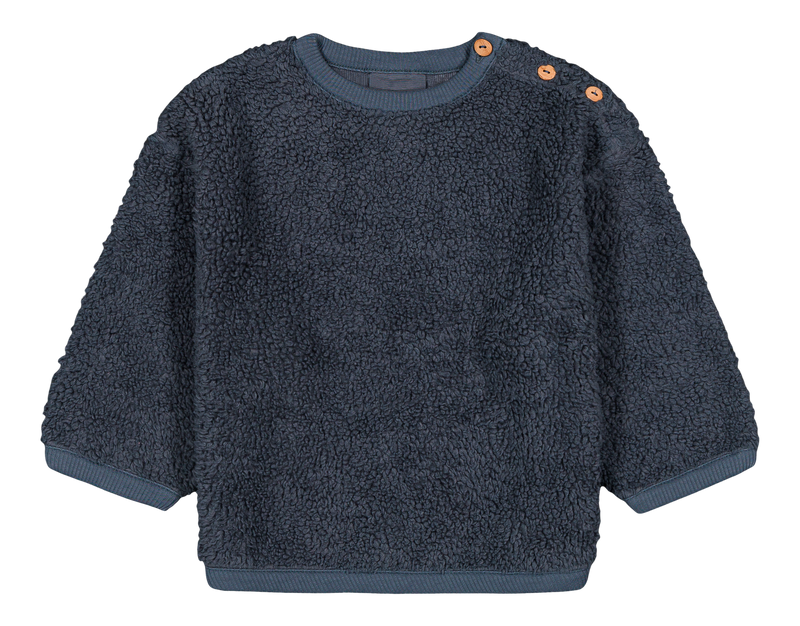 Sweat-Shirt Ours Minio Bleu Gris