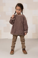 Sweat-Shirt Ours Minio Mauve
