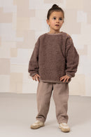 Sweat-Shirt Ours Minio Mauve