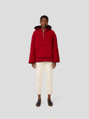 Serge Sweat En Cuir De Rosewood