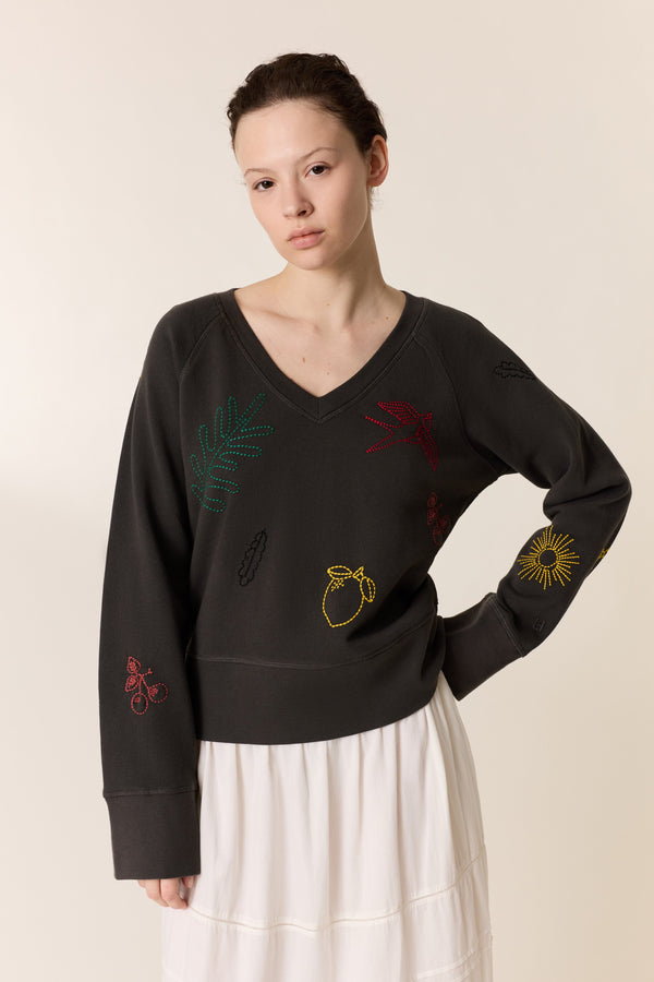 Sudadera Shavi Limón