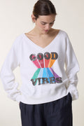 Sudadera Shiva Vibes - White