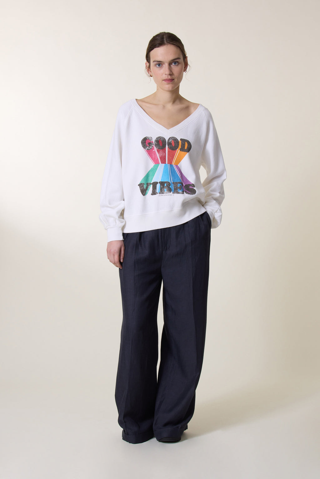 Sudadera Shiva Vibes - White
