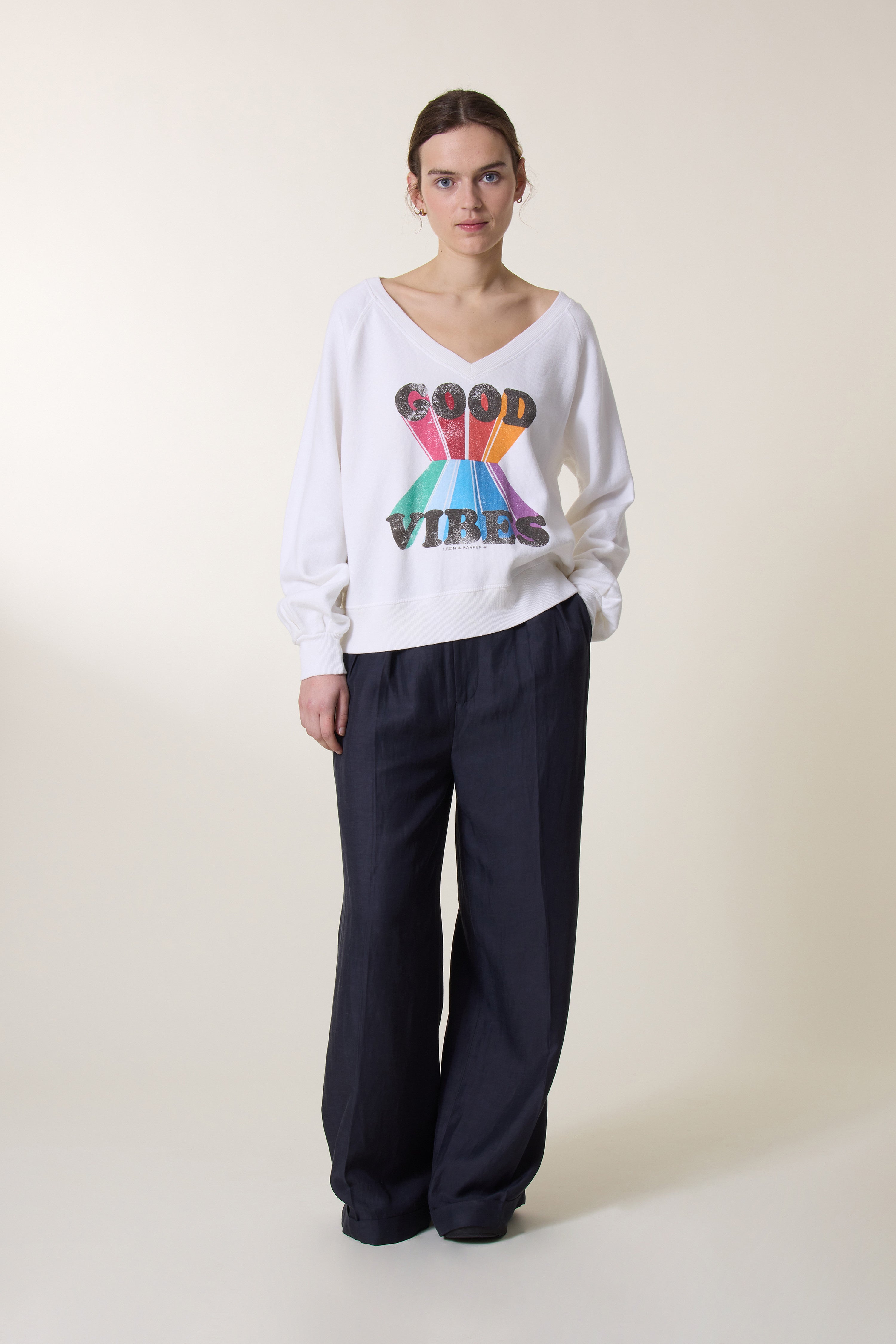 Sudadera Shiva Vibes - White