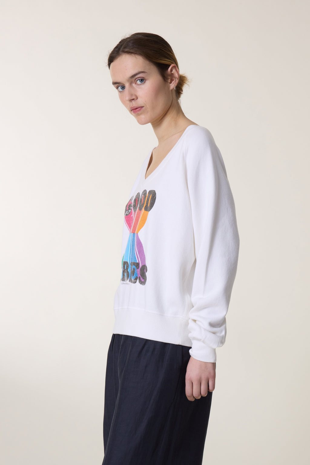 Sudadera Shiva Vibes - White