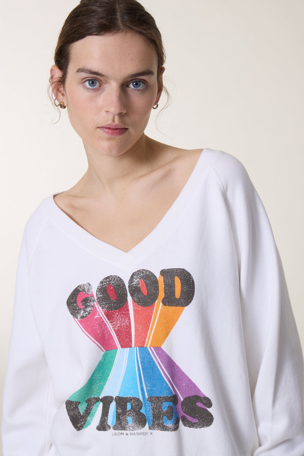 Sudadera Shiva Vibes - White