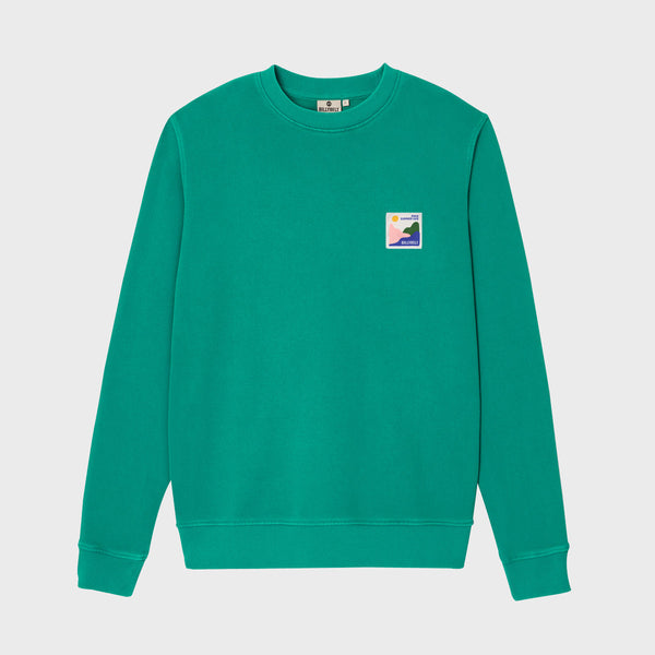 100% Organic Cotton Summer Edition Sweatshirt - Green