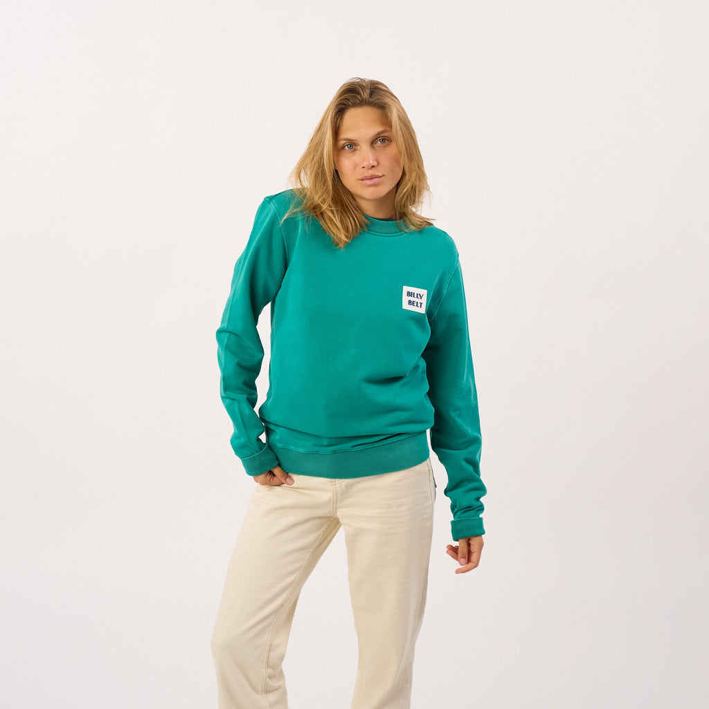 Sudadera de 100 % algodón orgánico Billyclub - Verde