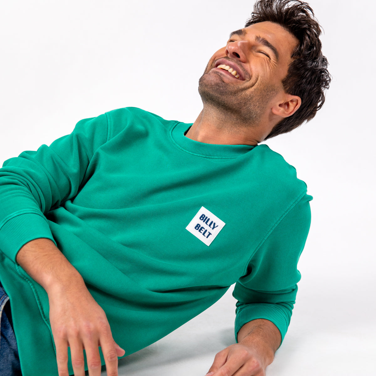 Sudadera de 100 % algodón orgánico Billyclub - Verde