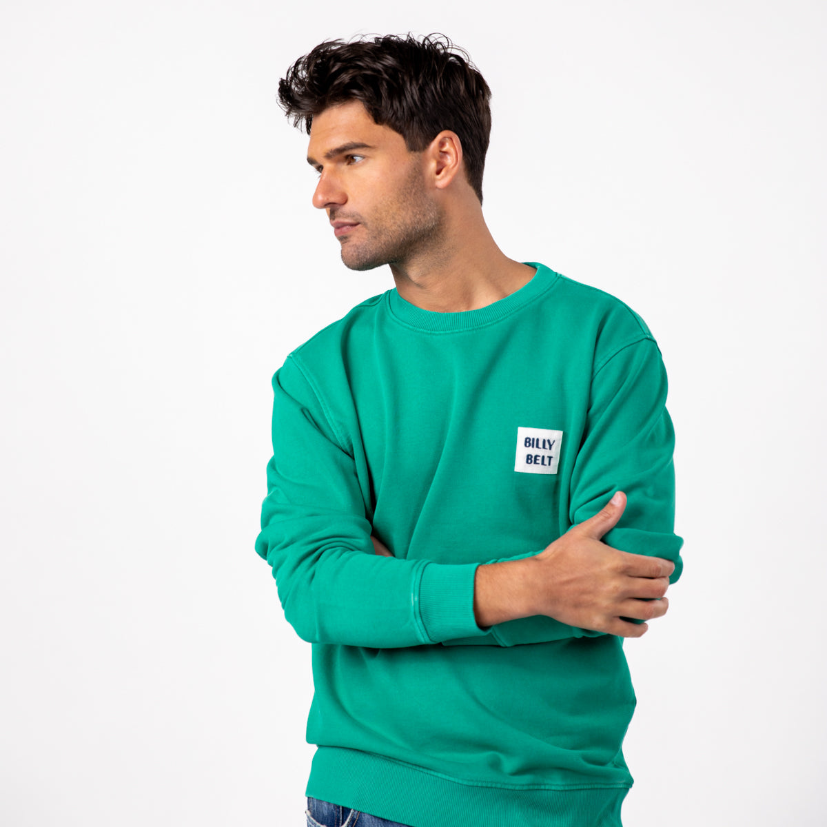 Sudadera de 100 % algodón orgánico Billyclub - Verde