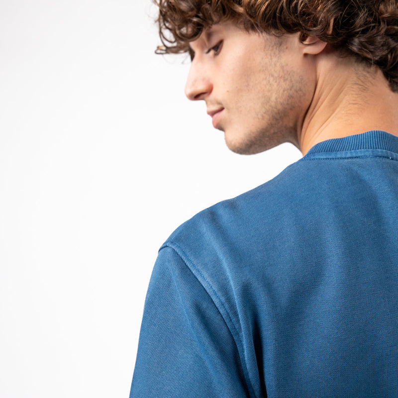 Sweat En 100% Coton Bio Billyclub - Bleu