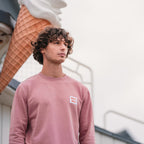 100% Organic Cotton Billyclub Sweatshirt - Pink
