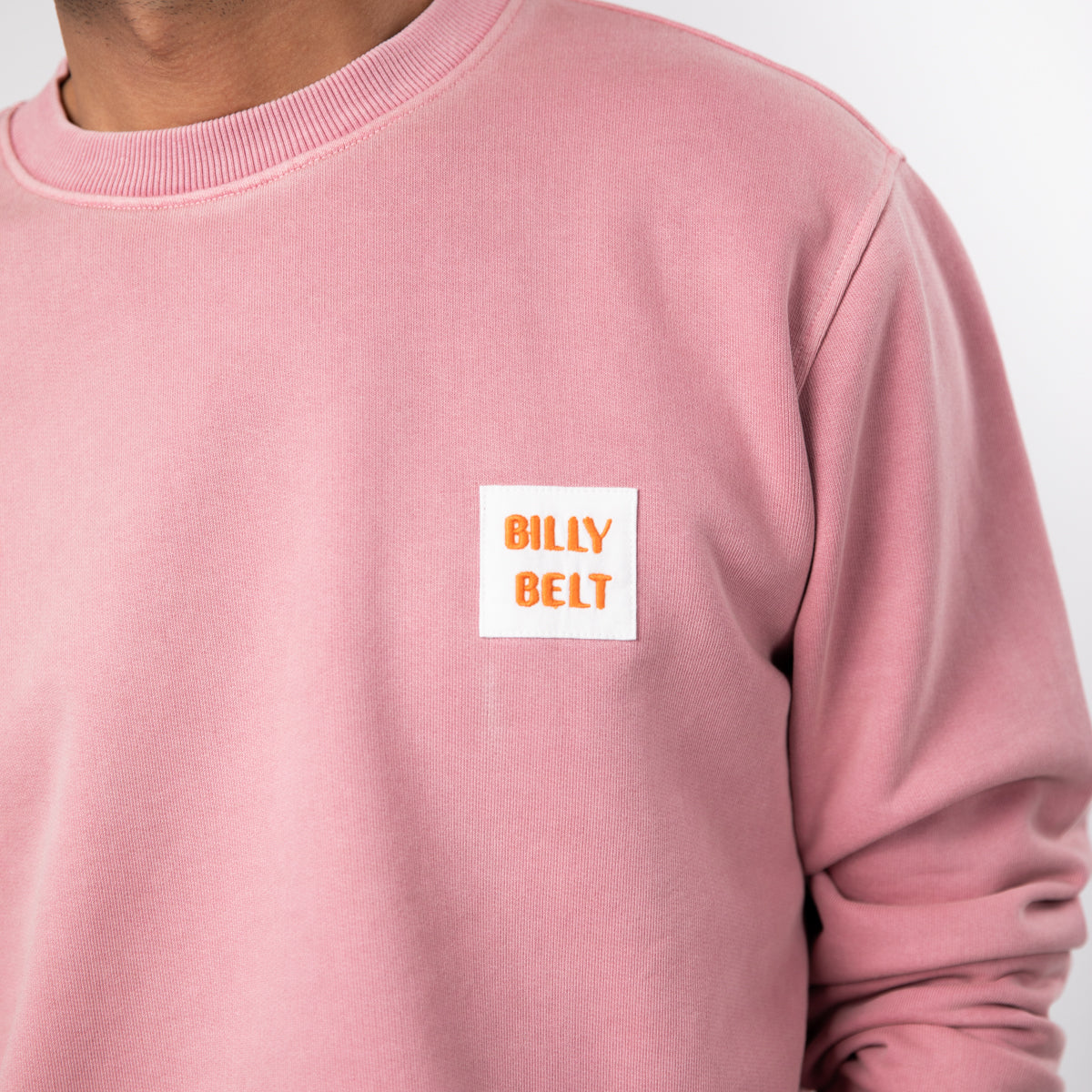 100% Organic Cotton Billyclub Sweatshirt - Pink