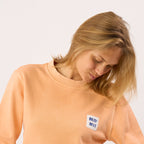 Sweat En 100% Coton Bio Billyclub - Orange