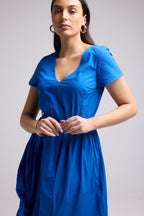 Vestido Largo - Sybille - Azul