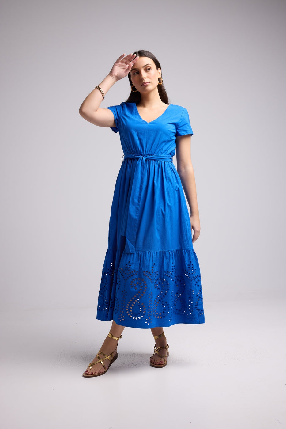 Vestido Largo - Sybille - Azul