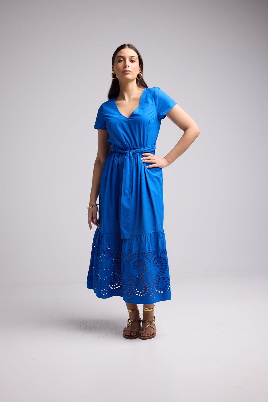 Vestido Largo - Sybille - Azul