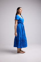 Vestido Largo - Sybille - Azul