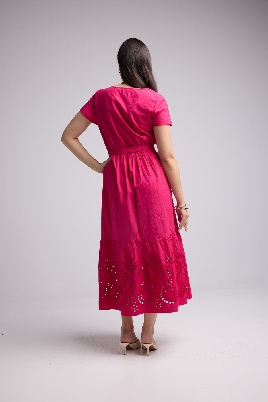 Vestido Largo - Sybille - Fucsia