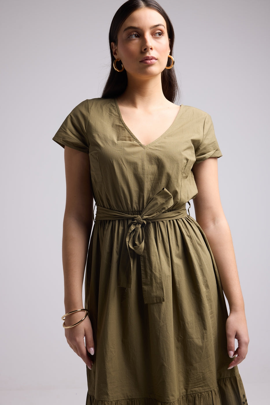 Vestido Largo - Sybille - Caqui