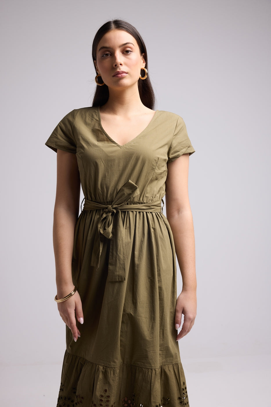 Vestido Largo - Sybille - Caqui