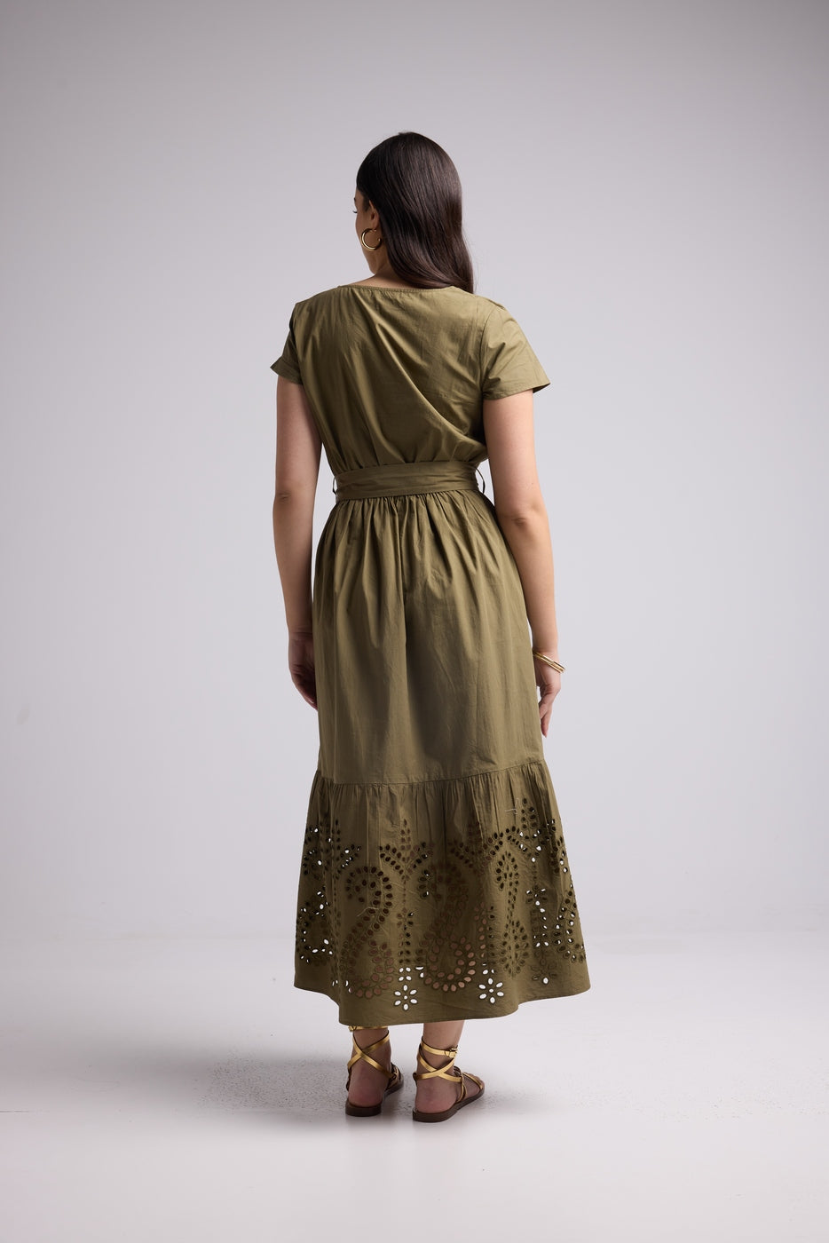 Vestido Largo - Sybille - Caqui