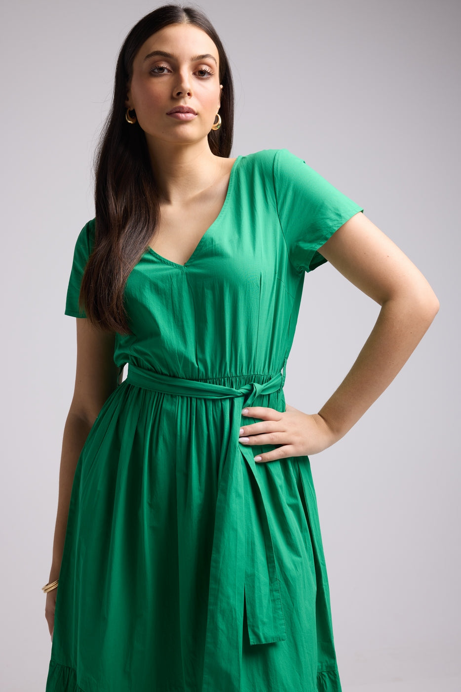 Robe Longue - Sybille - Vert