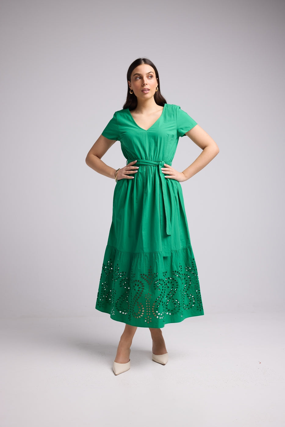 Robe Longue - Sybille - Vert